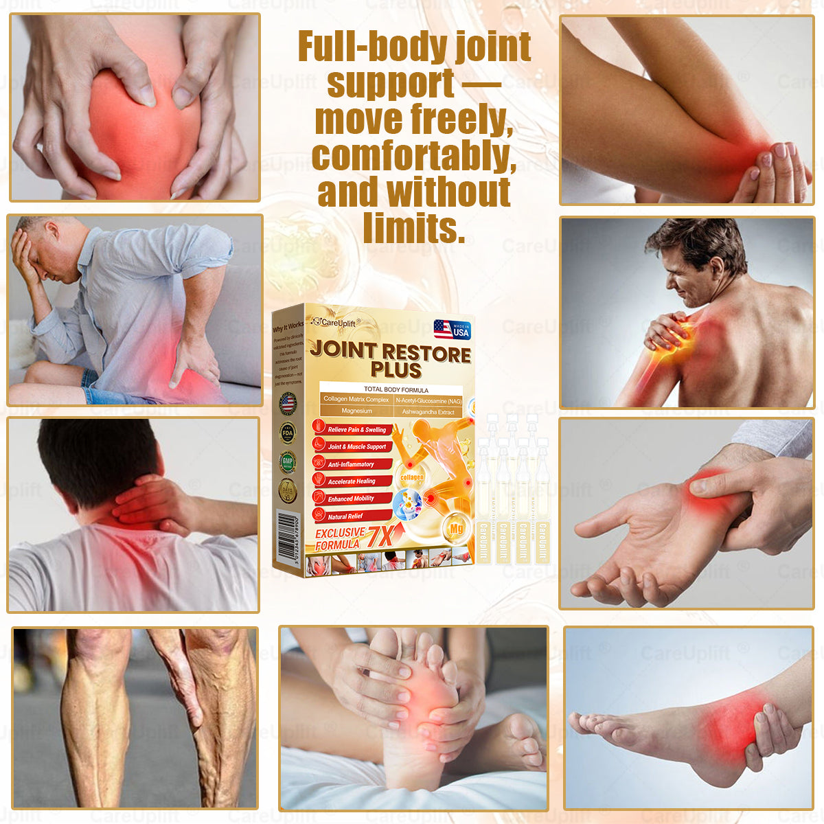 CareUplift® Joint Restore Plus 🎉🎉(Specially for older adults)