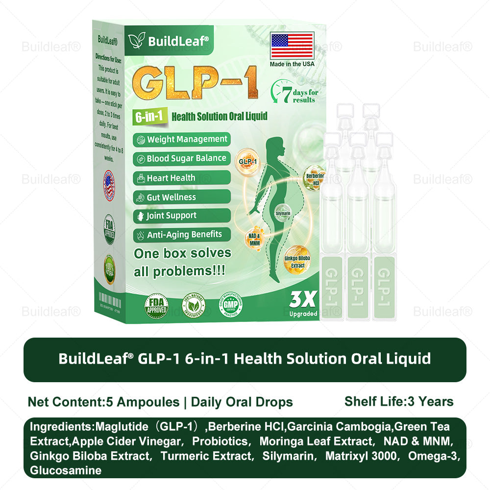 US 𝖮𝖿𝖿𝗂𝖼𝗂𝖺𝗅 𝖲𝗍𝗈𝗋𝖾 | 𝑩𝒖𝐢𝒍𝒅𝑳𝒆𝐚𝒇® GL𝐏-1 6-𝒊𝒏-1 𝑯𝒆𝒂𝒍𝒕𝒉 𝑺𝒐𝒍𝒖𝒕𝒊𝒐𝒏 𝖮𝗋𝖺𝗅 𝐋𝐢𝐪𝐮𝐢𝐝 (𝑱𝒖𝒔𝒕 𝒐𝒏𝒄𝒆 𝒂 𝒅𝒂𝒚, 𝘃𝗶𝘀𝗶𝗯𝗹𝗲 𝗰𝗵𝗮𝗻𝗴𝗲𝘀 𝗶𝗻 𝟳 𝗱𝗮𝘆𝘀） ✅ 𝘍𝘰𝘳 𝘰𝘣𝘦𝘴𝘪𝘵𝘺, 𝘤𝘢𝘳𝘥𝘪𝘰𝘷𝘢𝘴𝘤𝘶𝘭𝘢𝘳 𝘩𝘦𝘢𝘭𝘵𝘩,𝙙𝙞𝙖𝙗𝙚𝙩𝙚𝙨, 𝙨𝙡𝙚𝙚𝙥 𝐚𝐩𝐧𝐞𝐚, 𝐆𝐮𝐭 𝐇𝐞𝐚𝐥𝐭𝐡, 𝐣𝐨𝐢𝐧𝐭 𝐢𝐬𝐬𝐮𝐞𝐬, 𝐚𝐧𝐝 𝐦𝐨𝐫𝐞