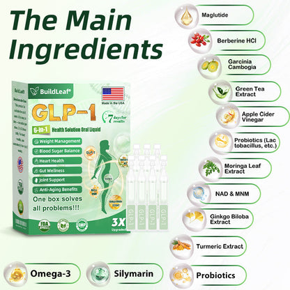 US 𝖮𝖿𝖿𝗂𝖼𝗂𝖺𝗅 𝖲𝗍𝗈𝗋𝖾 | 𝑩𝒖𝐢𝒍𝒅𝑳𝒆𝐚𝒇® GL𝐏-1 6-𝒊𝒏-1 𝑯𝒆𝒂𝒍𝒕𝒉 𝑺𝒐𝒍𝒖𝒕𝒊𝒐𝒏 𝖮𝗋𝖺𝗅 𝐋𝐢𝐪𝐮𝐢𝐝 (𝑱𝒖𝒔𝒕 𝒐𝒏𝒄𝒆 𝒂 𝒅𝒂𝒚, 𝘃𝗶𝘀𝗶𝗯𝗹𝗲 𝗰𝗵𝗮𝗻𝗴𝗲𝘀 𝗶𝗻 𝟳 𝗱𝗮𝘆𝘀） ✅ 𝘍𝘰𝘳 𝘰𝘣𝘦𝘴𝘪𝘵𝘺, 𝘤𝘢𝘳𝘥𝘪𝘰𝘷𝘢𝘴𝘤𝘶𝘭𝘢𝘳 𝘩𝘦𝘢𝘭𝘵𝘩,𝙙𝙞𝙖𝙗𝙚𝙩𝙚𝙨, 𝙨𝙡𝙚𝙚𝙥 𝐚𝐩𝐧𝐞𝐚, 𝐆𝐮𝐭 𝐇𝐞𝐚𝐥𝐭𝐡, 𝐣𝐨𝐢𝐧𝐭 𝐢𝐬𝐬𝐮𝐞𝐬, 𝐚𝐧𝐝 𝐦𝐨𝐫𝐞